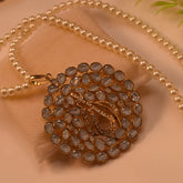 Luminous Design Gold Plated Crystal Stones Pendant for Girls/Women