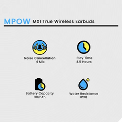 Mpow MX1 True Wireless Earbuds