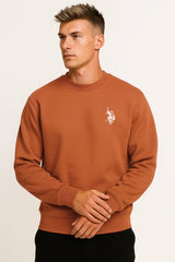 Rph Lren Neck Adele Round Neck Imported Men's Sweatshirt